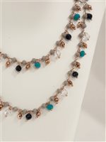 Collana Venerio Donna in Argento Quarzo COL-ROS1 - COL-ROS1